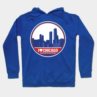 I Love Chicago T-Shirt Hoodie